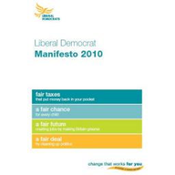 Liberal Democrat Manifesto for 2010 General Election