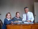 David Ward with children