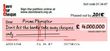 Save Our Cheque