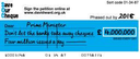 Save Our Cheque Save Our Cheque