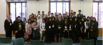 David Ward meets Bradford young people
