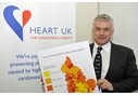 David Ward supporting Heart UK