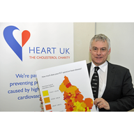 David Ward supporting Heart UK