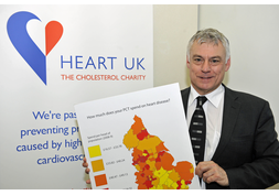 David Ward supporting Heart UK