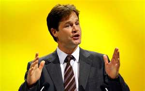Deputy Prime Minister Nick Clegg