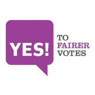 Yes to Fairer Votes logo
