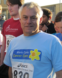 David Ward MP running the Bradford Half Marathon for Marie Curie Cancer Care David Ward MP running the Bradford Half Marathon for Marie Curie Cancer Care