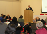 David Ward MP speaking at the COEMO event on community cohesion