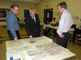 David Ward MP discussing plans for the proposed Energy from Waste facility in East Bowling