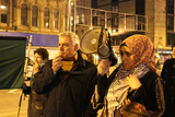 David Ward MP speaks at Gaza protest in Bradford